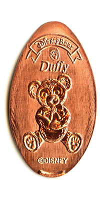 Tokyo DisneySea DUFFY, The DISNEY BEAR, Pressed Penny Guide No. TDS0606