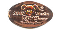 Click to zoom this Tokyo Disneyland picture of a Duffy Pressed Penny or medal