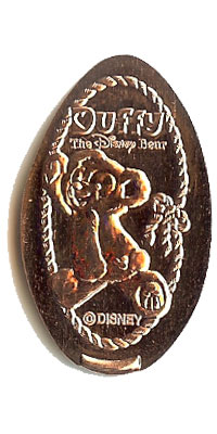 Duffy The Disney Bear Tokyo DisneySea Donald pressed penny