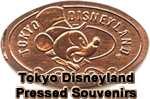 Tokyo Disneyland Resort Pressed Pennies