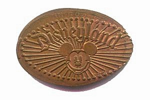 Mickey Rays Style Penny Press Machine Coin