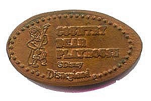 Country Bear Playhouse Penny Press Machine Coin