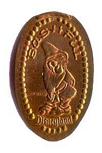 Bashful Penny Press Machine Coin
