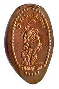 Grumpy Penny Press Machine Coin