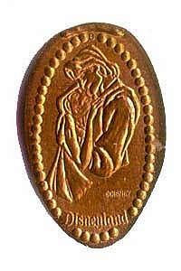 Pocahontas and John Smith Penny Press Machine Coin