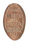 1957 House of the Future Opens pressed penny or elongated coin 