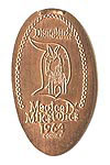 1964 First Ambassador Selected pressed penny or elongated coin 