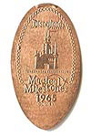1965 Tencennial Celebration pressed penny or elongated coin 