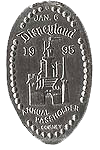 Free pressed or elongated nickel event coin