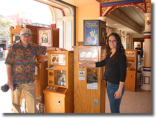 Pressed Penny Machine with ParkPennies Staff :-) Pressed Penny Machine with ParkPennies Staff :-)