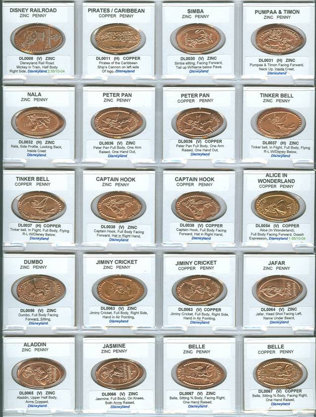 Disney pressed penny collecting tips
