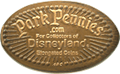 Disneyland Pressed Pennies at ParkPennies.com