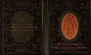WDW pressed penny book outside front and back cover
