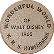 WONDERFUL WORLD OF DISNEY 1965 W. M. U. HOMECOMING