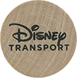 Walt Disney World Wooden Nickel Transportaion Token -Front