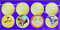 The second 2026 D23 Expo medallion machine marquee medallion guide numbers D230009-12. 8-14-2026.