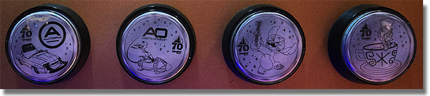 Space Mountain / Tomorrowland medallion set #256, 257 258 and 259. Onstage by 12/25/2025. Space Mountain / Tomorrowland medallion set #256, 257 258 and 259. Onstage by 12/25/2025.