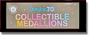  Marquee Image: Gone Hollywood Gifts  Button 1: #275 Excited Goofy Colorized Disneyland Resort 70th Anniversary medallion. Button 2: #276 Smitten Clarabelle Cow Colorized Disneyland Resort 70th Anniversary medallion.  Button 3: #277  Happy Running Dale Colorized Disneyland Resort 70th Anniversary medallion.   Button 4: #278  Happy Running Chip Colorized Disneyland Resort 70th Anniversary medallion. Onstage January 8, 2026.