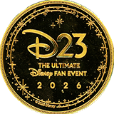 Reverse, D23 2026: #D23M0005-8 The Ultimate Disney Fan Event Limited Release Medallions: Dumbo 85 Years, The Muppet Show 50, Disney Alice in Wonderland 75th Anniversary, Disney Beauty and the Beast 35 Years. 8-14-2026.   
