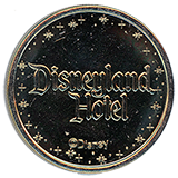 #111-114 REVERSE Design: Disneyland Hotel Souvenir Medallion Reverse 1-9-2024