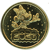 #263 2026 Minnie Mouse Disneyland Resort Souvenir Medallion. December 31, 2025. 