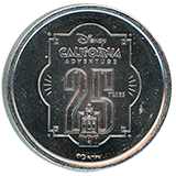  REVERSE: Colorized "Disney's California Adventure 25 Years Anniversary &copy;Disney"