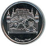 #288 Pixar Pier Disney California Adventure 25 Years Medallion. Bing Bong's Sweet Stuff, DCA 2-2-2026.  