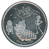 #290 "a bug's life" with Francis, Heimlich, and Flik Disney California Adventure 25 Years Medallion. Bing Bong's Sweet Stuff, DCA 2-2-2026. 