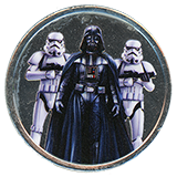 #301 Star Wars Darth Vader, Disneyland Resort Limited Time Release Medallion. . April 29, 2026.  