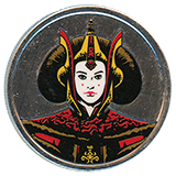 #302 Star Wars Padmé Amidala, Disneyland Resort Limited Time Release Medallion. April 29, 2026. 