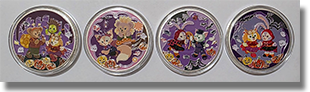 Hong Kong Disneyland Medallon Halloween Themed Set #14. 9-13-2025. 