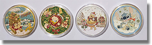 View the guide page for the Hong Kong Disneyland Medallions Set# 15 Holiday 11-14-2025.