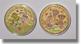 The new new Duffy & Friends themed medallions. 