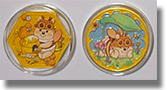 View the latest medallions at Hong Kong Disneyland. 