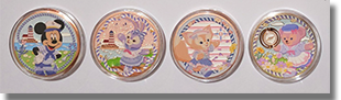 Hong Kong Disneyland medallion set #19 Springtime Voyage, set #19 3-25-2026