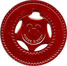 Disney Red Medal Typer Token