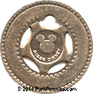 Disney Medal Typer Token Silver reverse