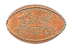 Picture of Disneyland Resort Paris Elongated Coin. (DLRP).