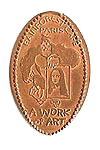 Picture of Disneyland Resort Paris Elongated Coin. (DLRP).