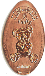 Duffy The Disney Bear pressed penny