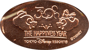 TDS1332 30th The Happiness Year Duffy and Shellie May pressed penny