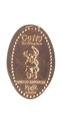 Walt Disney World Duffy pressed penny