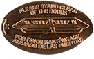 Don Cade's updated monorail pressed coin