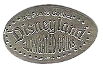 IT’S FUN TO COLLECT DISNEYLAND ELONGATED COINS pressed nickel.