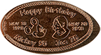 View the guide listing for the DW0045 "Happy Birthday Mickey and Joe" pressed penny.