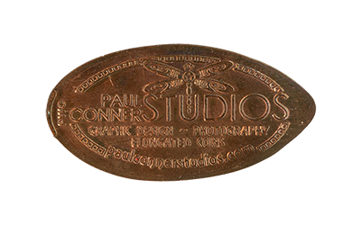 Paul Conner Studios Graphic Design ~ Photography   Elongated Coins paulconnerstudios.com