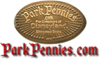 Disneyland Pressed Coins & Collectible Souvenirs! ParkPennies.com!
