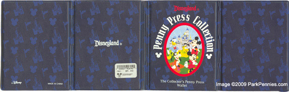 Wallet Pressed Penny Collector Book
