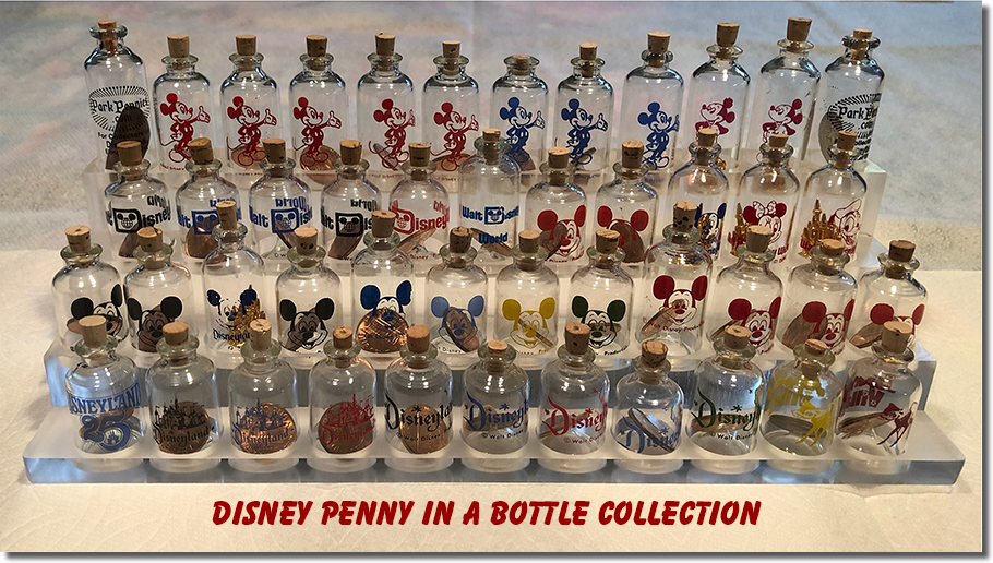 Disney Penny in a Bottle collection