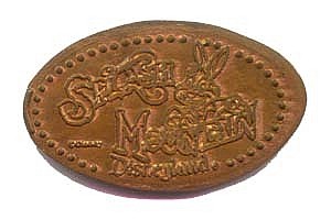 Splash Mountain Penny Press Machine Coin
